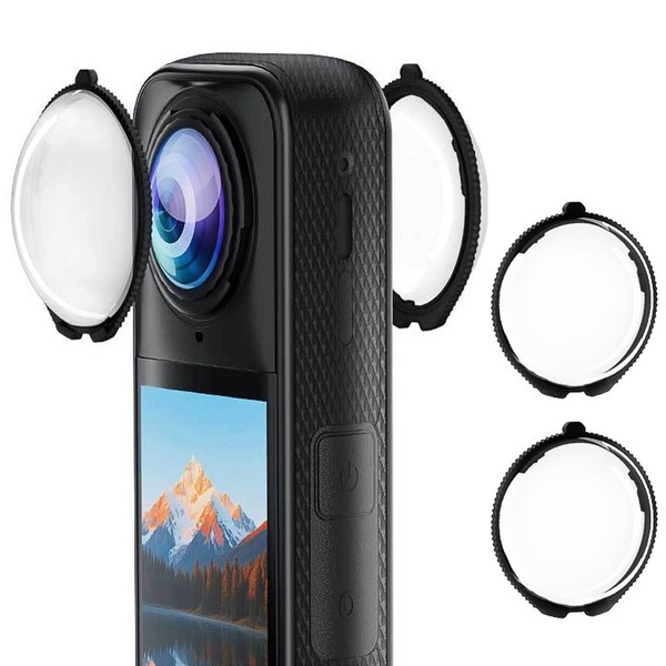Taoricup Insta360 X5 Compatible Lens Cover Cap Lens Guard Accessory