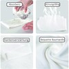 fufupaw Pack of 15 Bra Inserts Sweating, Bra Inserts Cotton,