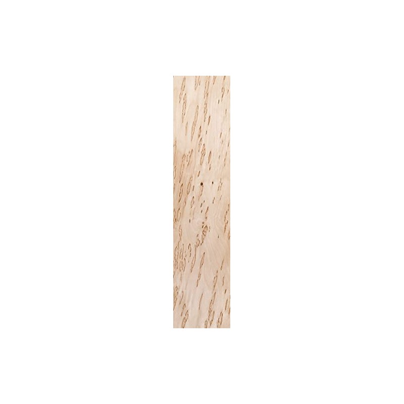 Karelian Birch Wood Veneer 5.5" x 33" raw no Backing