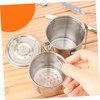 OHPHCALL Brush Washing Bucket with Cover Portable Double-layer Paint Brush