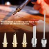 5 Pieces Gas Soldering Tips Electric Foam Cutter Soldering Tips