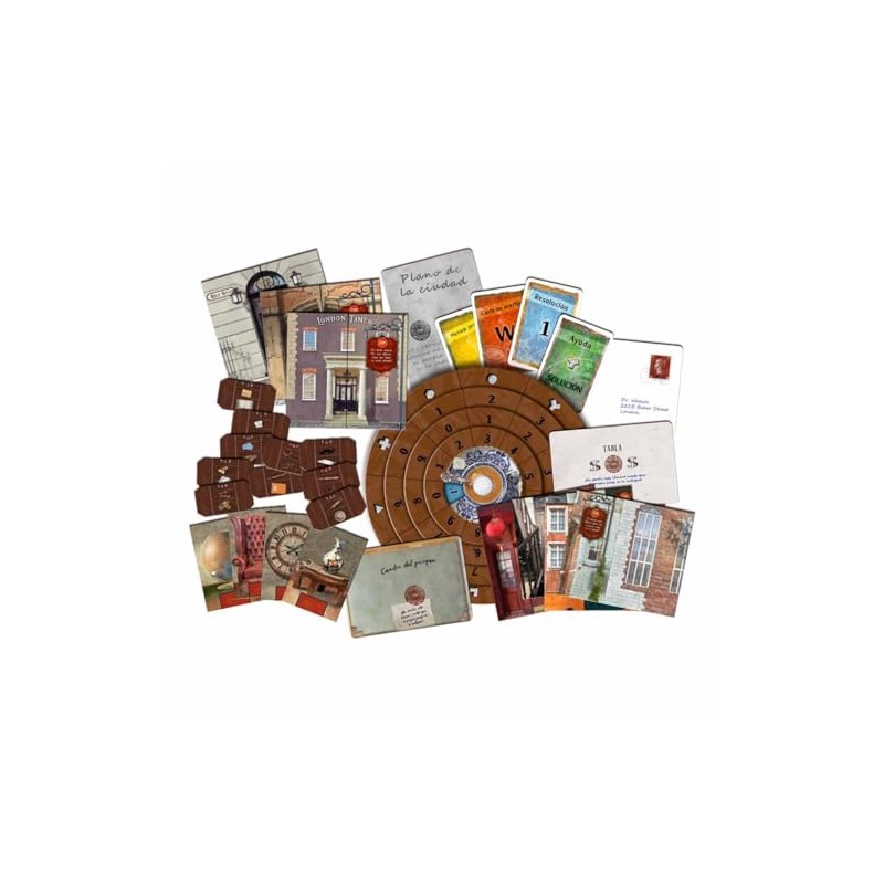 Devir Exit La Desaparición de Sherlock Holmes Juego de Mesa