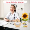 Munutix Nurse Gifts - Positive Sunflower Doll Crochet as a