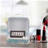 FELTECHELECTR False Eyelash Storage Case Suitcase Compact Jewelry Carrying Suitcase