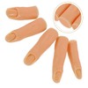 PACKOVE 5pcs Silicone Nail Training Fingers Flexible Joints for Realistic
