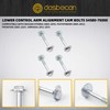 Dasbecan 4Pcs Front Shaft Rear Lower Control Arm Alignment Cam