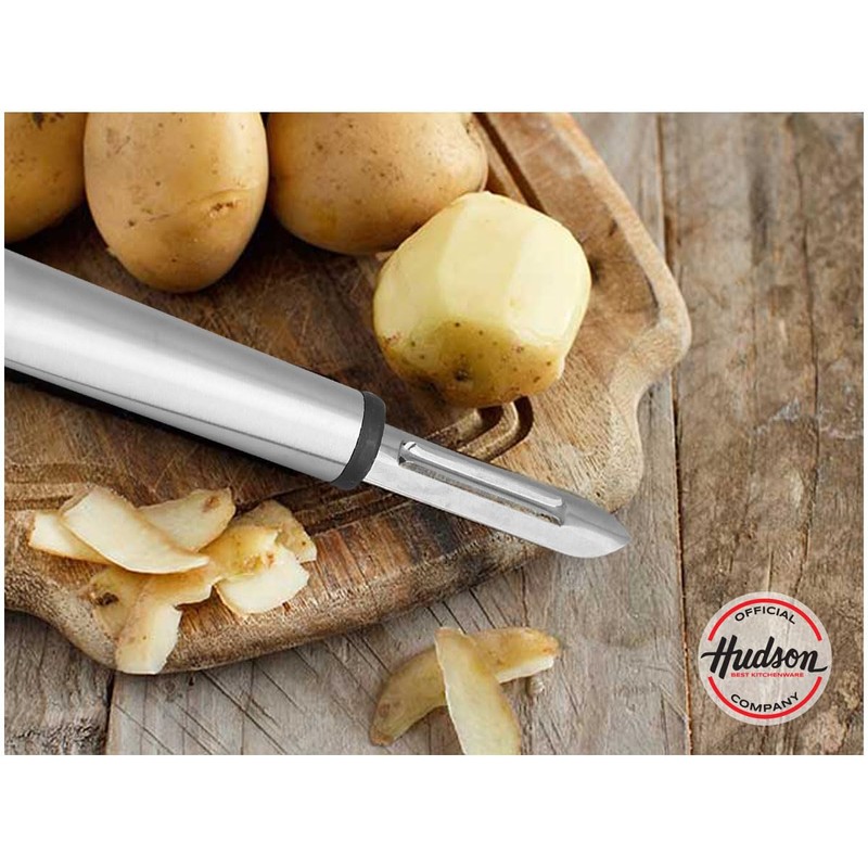 HUDSON Stainless Steel Handle Potato Peeler (PFOA, PTFE & CADAMIUM)