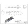 24 FMG Hinges for 6 Mounting Frames Galvanised for Raised