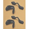 Kygear 2 Pairs Black Silicone Replacement Nose Piece Compatible with