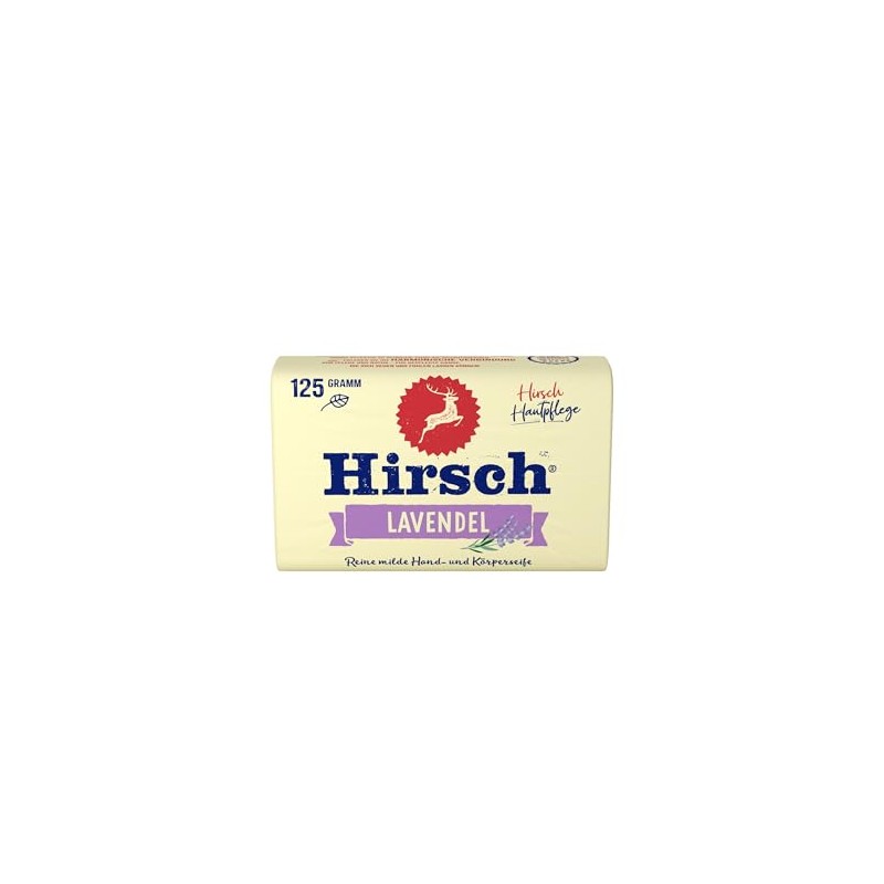 Hirsch Lavendel Handseife - 125g