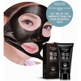 BIOAQUA Cleanses Pores Blackhead Remover Black Spots Mask Nose Pilaten Acne Purifying Peel Off Charcoal Deeply