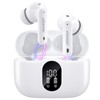 auvisio Wireless Sports Headphones: Wireless In-Ear Headphones with Charging Case,