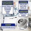 Set of 4 Dishwasher Basket Wheels Diameter 34 mm with