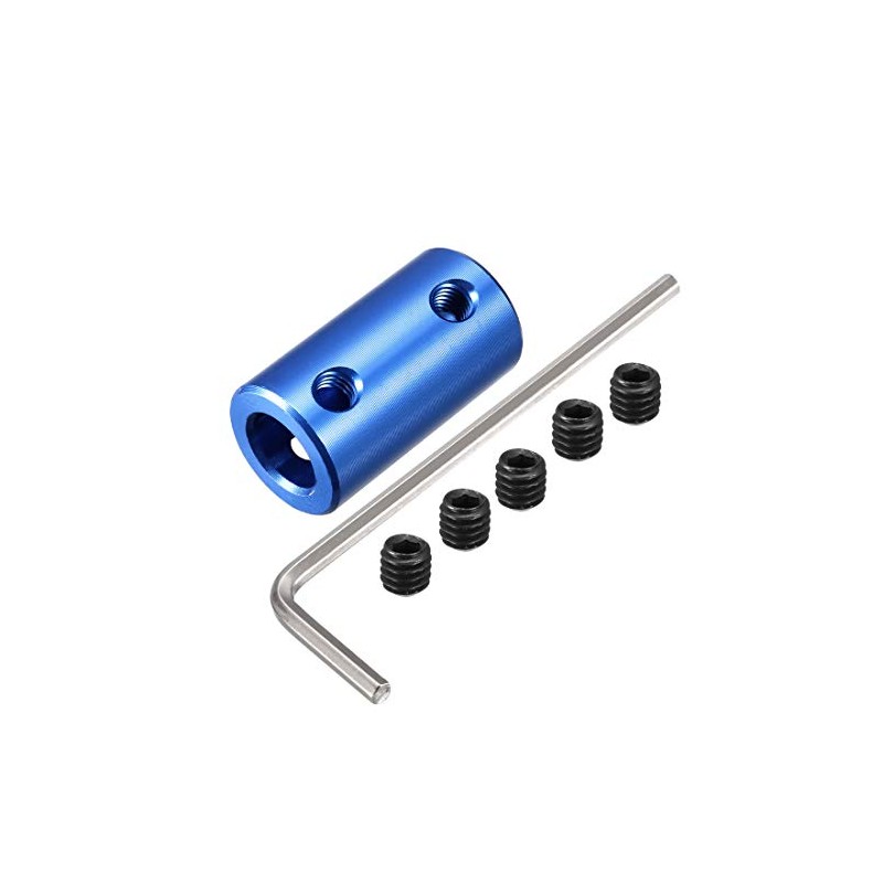 uxcell 4mm to 8mm Bore Rigid Coupling Set Screw L25XD14