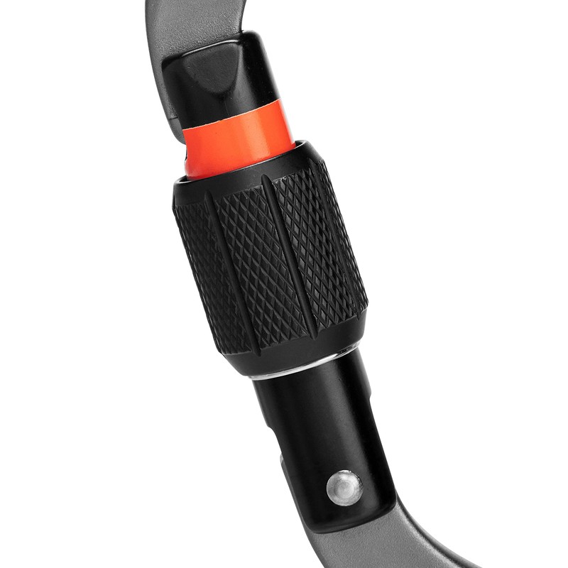 Mammut 2040-02560-1502 HMS Screw Gate Carabiner Gray 2.6 oz (75