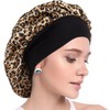 2 Pieces Silk Hat Women Satin Hair Night Soft Satin