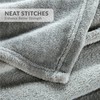 Bedsure Fleece Blankets Twin Size Grey - 300GSM Lightweight Plush