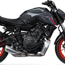 Wodpice Motorcycle Gas Tank Protectors for MT 07, Non-Slip Fuel Tank Sticker, Waterproof Fuel Tank Side Traction Pad for MT-07 MT07 MT 07 2021 2022