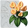 TAOXIBEI Leaf Polymer Clay Molds Monstera Leaf Silicone Mold