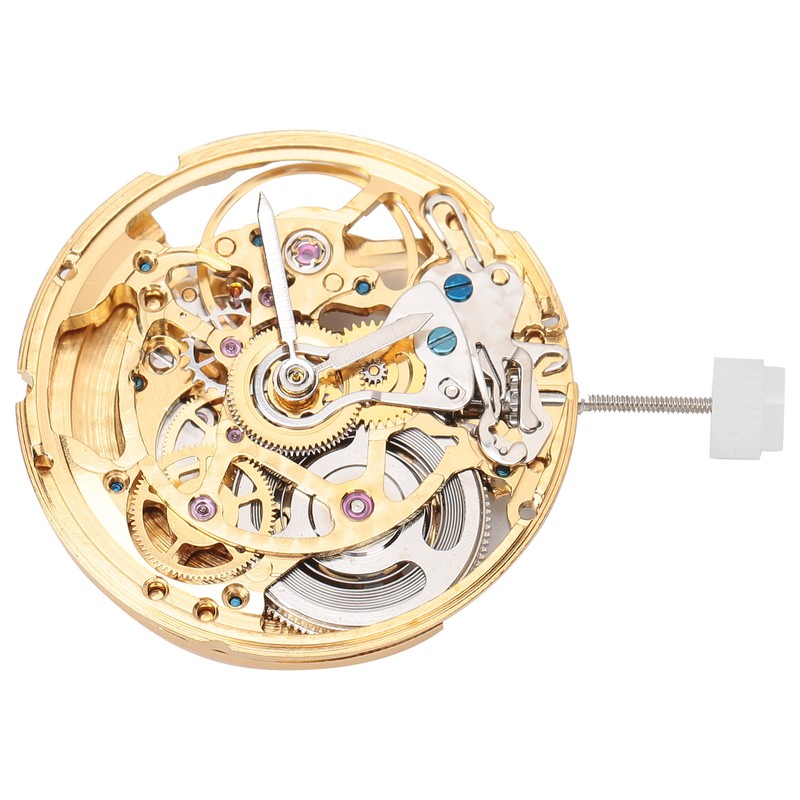 Golden 2824 Watch Movement Kit Hollow Mechanical Watch Movement Replacement