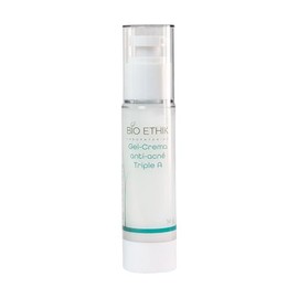 Bio Ethik Gel Crema Anti Acne Triple A para Pieles Sensible 50gr Controla y Desinflama Granos y Puntos Negros                                         
