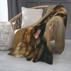 German Shepherd Blanket Gifts for Women Adults Dog Lovers, German