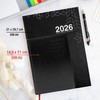 TOBJA PlanWise Book Calendar 2026 A5 - Diary with 1
