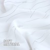 BGment White Blackout Curtains 60 Inches Wide for Bedroom/Living Room,