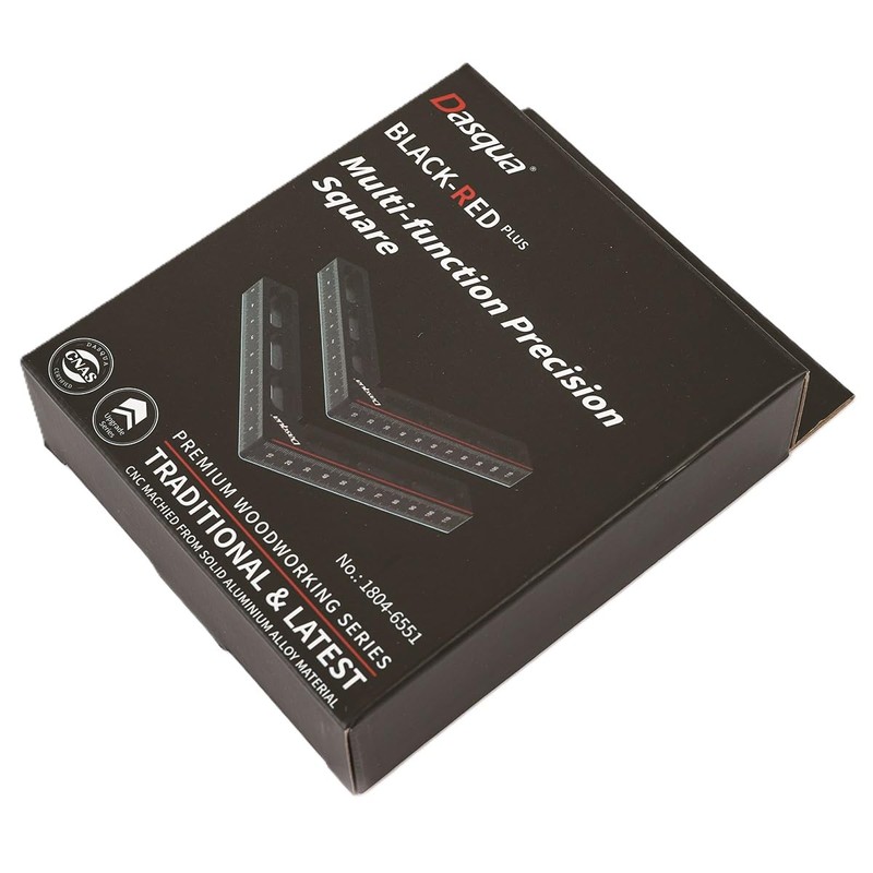 Dasqua 1804-6551 6 Piece Multi-Functional Precision Square Set