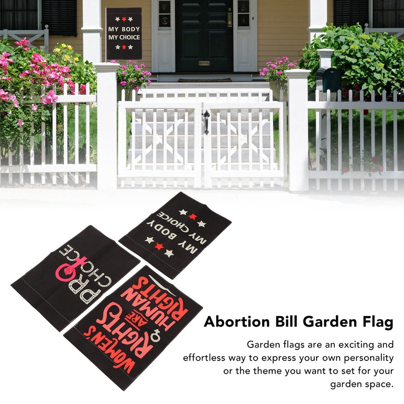 Abortion Bill Garden Flag Women Rights Garden Flag Outdoor Abortion