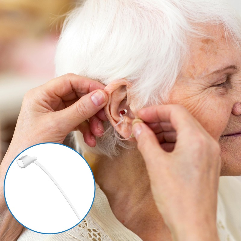 2 Pcs Hearing Aid Sports Lock, Lightweight Hearing Aid Retention