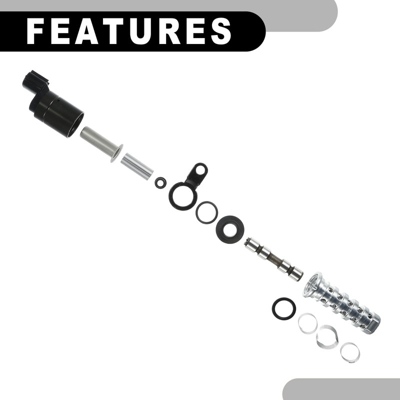 Partuto Ford Edge 2011-2016 Metal Silver Tone Engine Valve Control