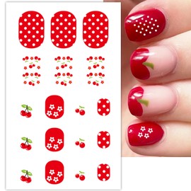 6 Sheets Nail Stickers for Kids Full Nail Wraps for Girls, Cute Unicorn Flower Butterfly Star Designs 3D Self-Adhesive Nail Art Decals Holiday Colorful Manicure Decorations for Age 7 and Older