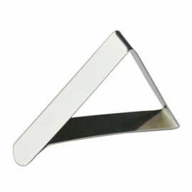 Pack of 12 Stainless Steel Tablecloth Clips Table Cover Clips for Indoor and Outdoor Table Clips for Picnics, Parties, Weddings, Dinners, Schools