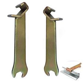 TorSor 2 Pack Cleat Lever Lock Tool TDC/TDF/HVAC Duct Tools Clip 2in1 Heavy Duty Clamp Wrench Hook for Air Ducts and other Ductwork