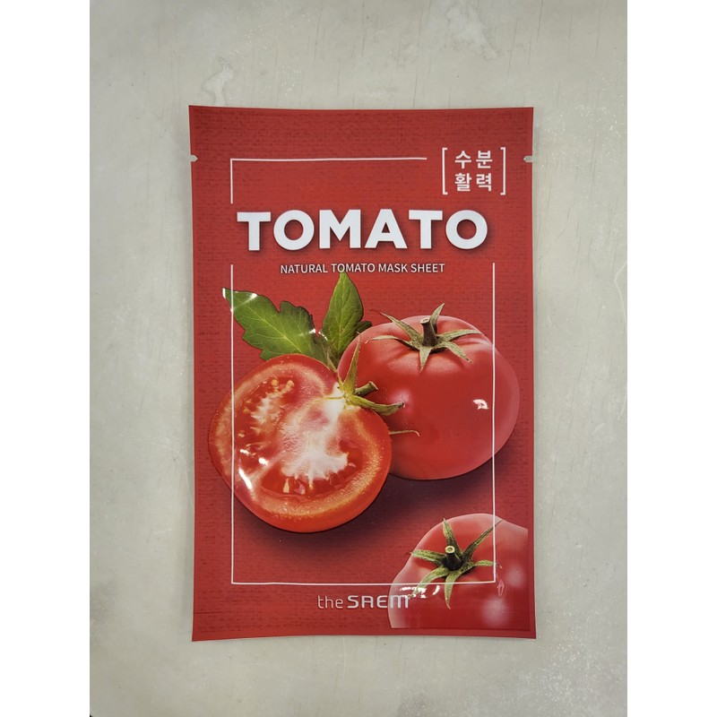 The Saem (The Saem) 10+10 Natural Tomato Mask Sheet 21ml
