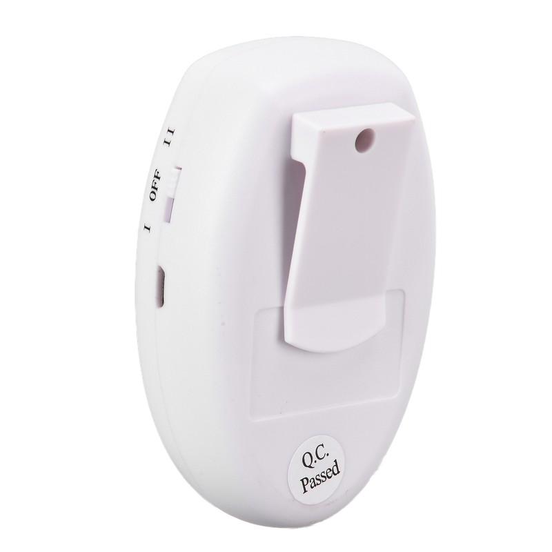 Multifunction Ultrasonic Electronic Mosquito Repellent Pest Repeller USB Rechargeable White