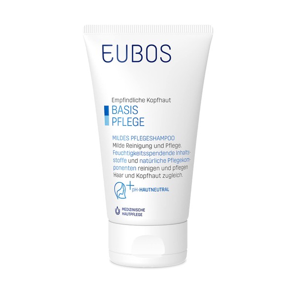 Eubos Mildes Shampoo for Everyday Use, 150 ml
