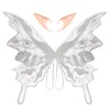 Fairy Wings for Adults Women, Fairy Costume Accessories Set for