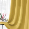 CUCRAF Lemon Sun Blocking Curtains 52X63 Pack Of 2 Thermal