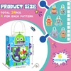 24 Pcs Robot Party Supplies Candy Gift Bags, Robot Goodie
