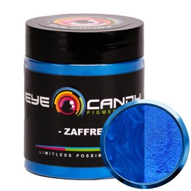 Eye Candy Pigments Premium Blue Mica Powder - Zaffre Blue (25gr) - for Epoxy, Resin, Soap, Paint, Woodworking, Acrylic Pouring, Bath Bombs, Fishing Lures - DIY Arts and Crafts Additive