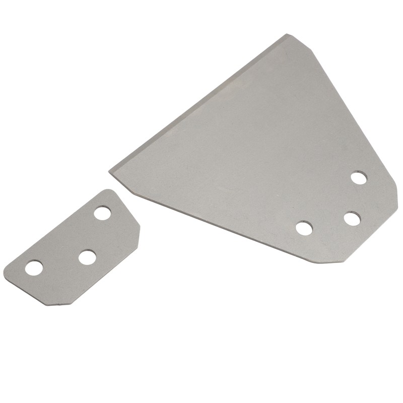 6in Floor Scraper Bit Spring Steel Round Shank 2 Grooves