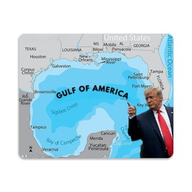 Gulf of America Trump Funny Mexico MAGA Sticker Decal Notebook Car Laptop 5.5"