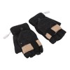 USB Heated Gloves Full and Half Fingers Washable Knitting Electric