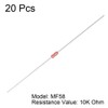 sourcing map NTC Thermistors Resistors MF58 3950B 10K Ohm Temperature