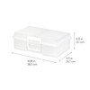 IRIS USA 4" x 6" Photo Storage Box Craft Keeper,