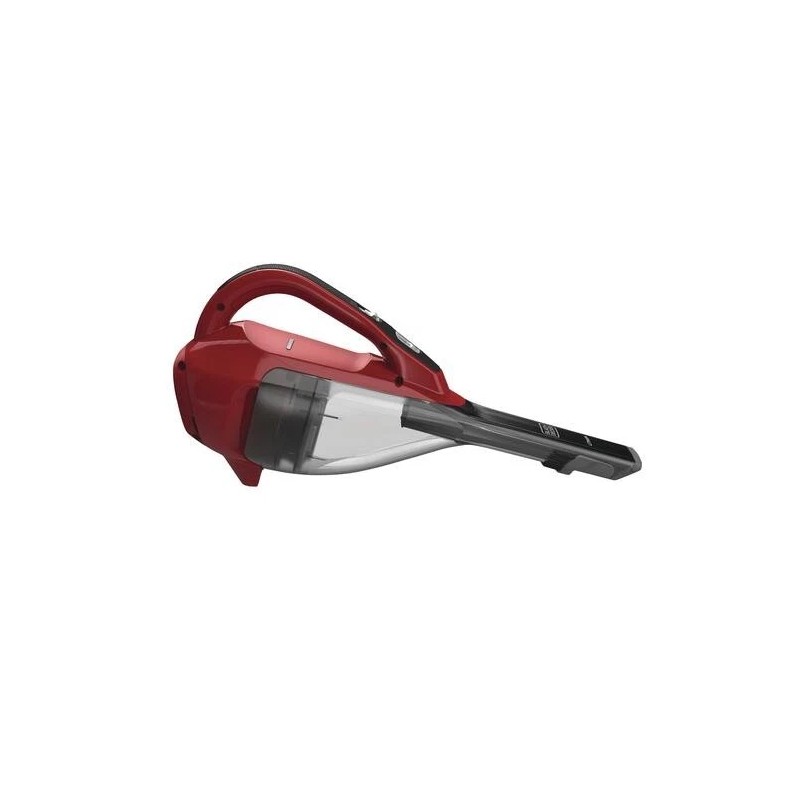 BLACK+DECKER 15" Red Cordless Handheld Vacuum Bagless Battery Upholstery Dust