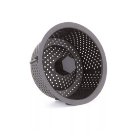 SalonTuff Beauty Salon Equipment, Shampoo Bowl Parts - 6 Black Plastic Strainer Baskets