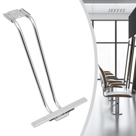 Headery Salon Chair Foot Rest Adjustable Steel Pipe Barber Chair Parts Foot Rest Salon Equipment Chairs for Beauty Salon Chair